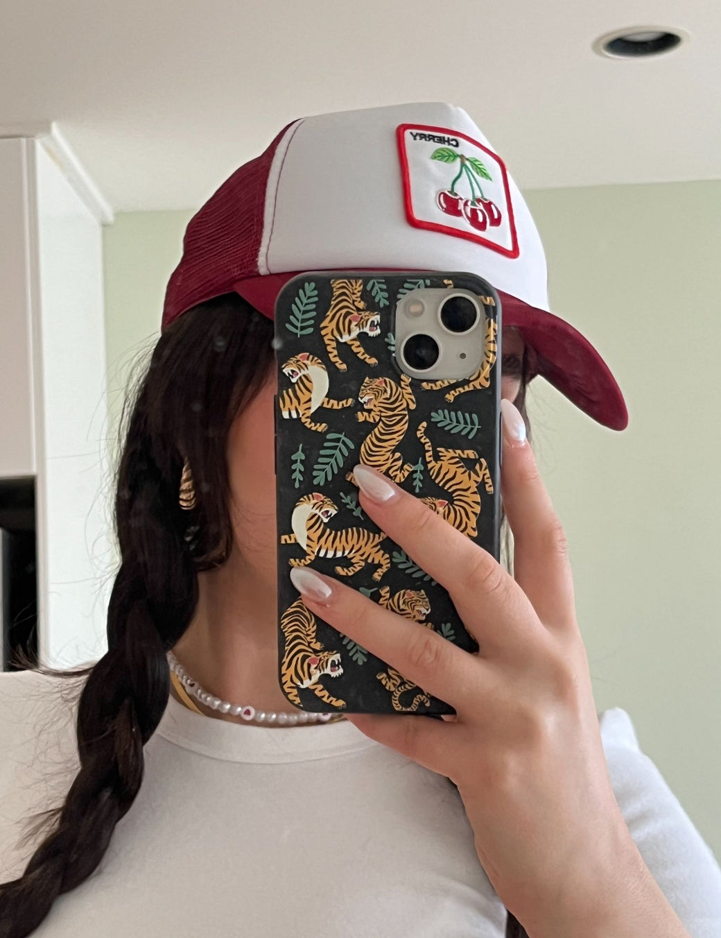 Black Playful Tigers Google Pixel 7 Case