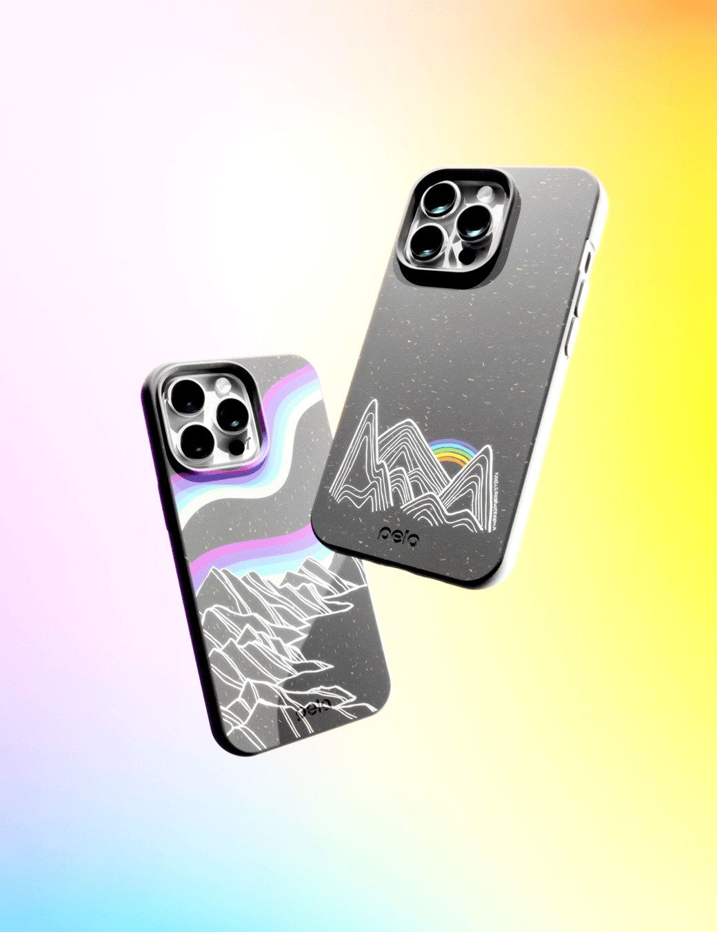 Black Glow Google Pixel 5 Case