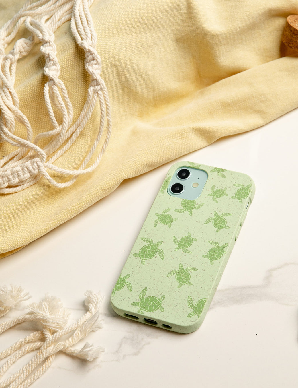 Sage Green Tiny Turtles Samsung Galaxy S22 Ultra Case
