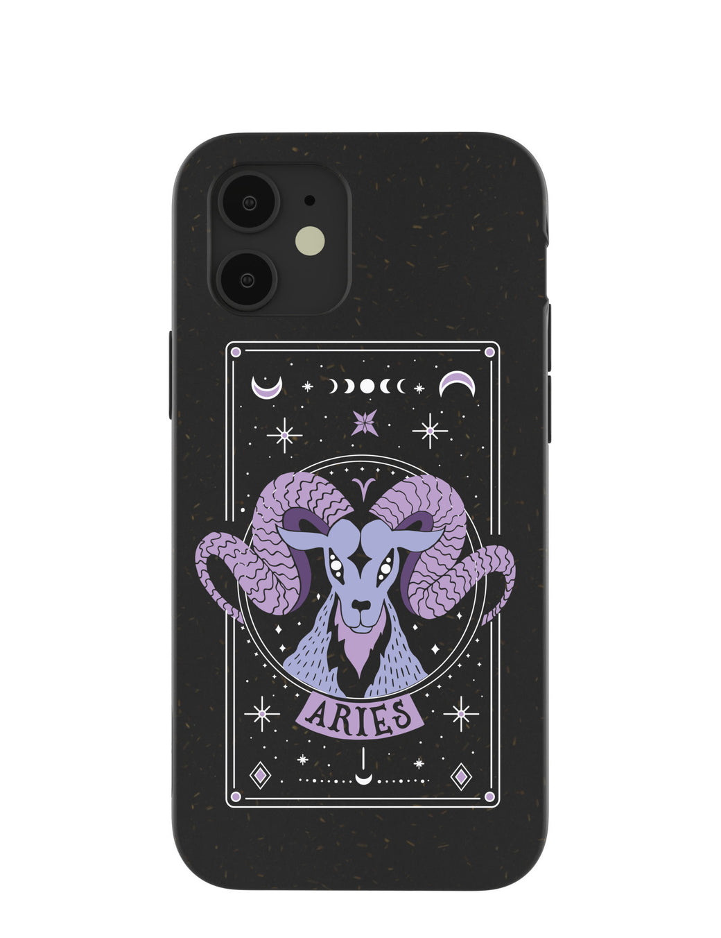 Black Aries iPhone 12/ iPhone 12 Pro Case