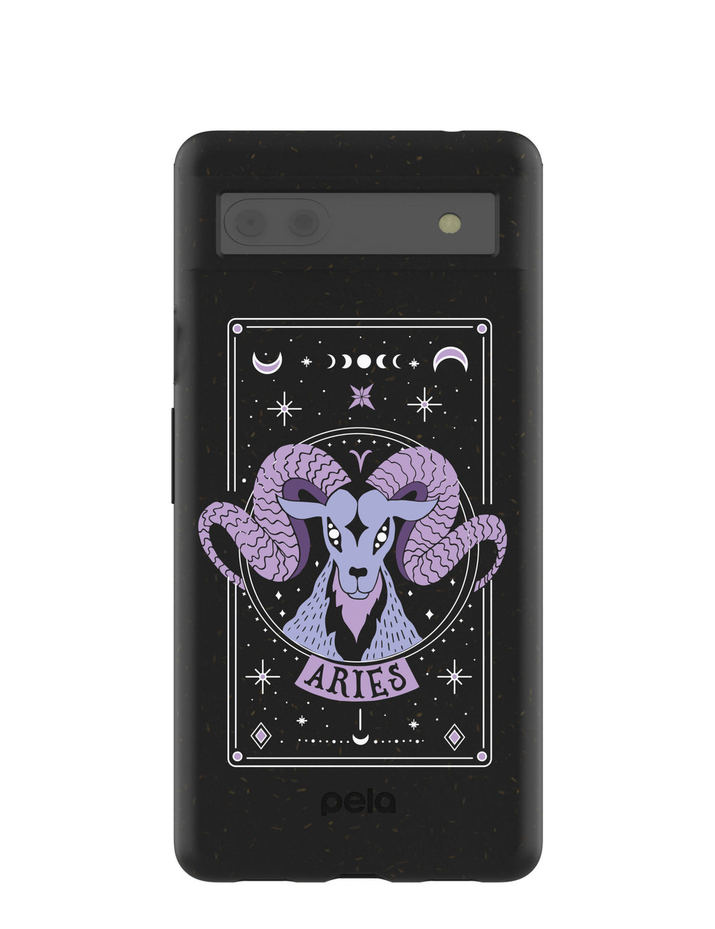Black Aries Google Pixel 6a Case