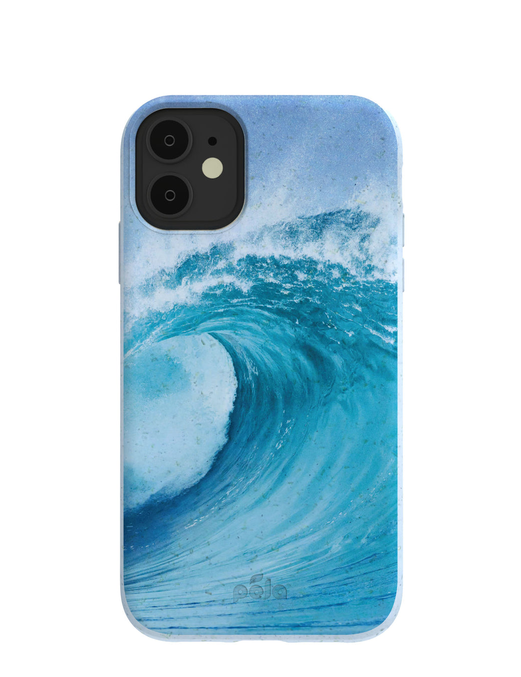 Powder Blue Big Wave iPhone 11 Case
