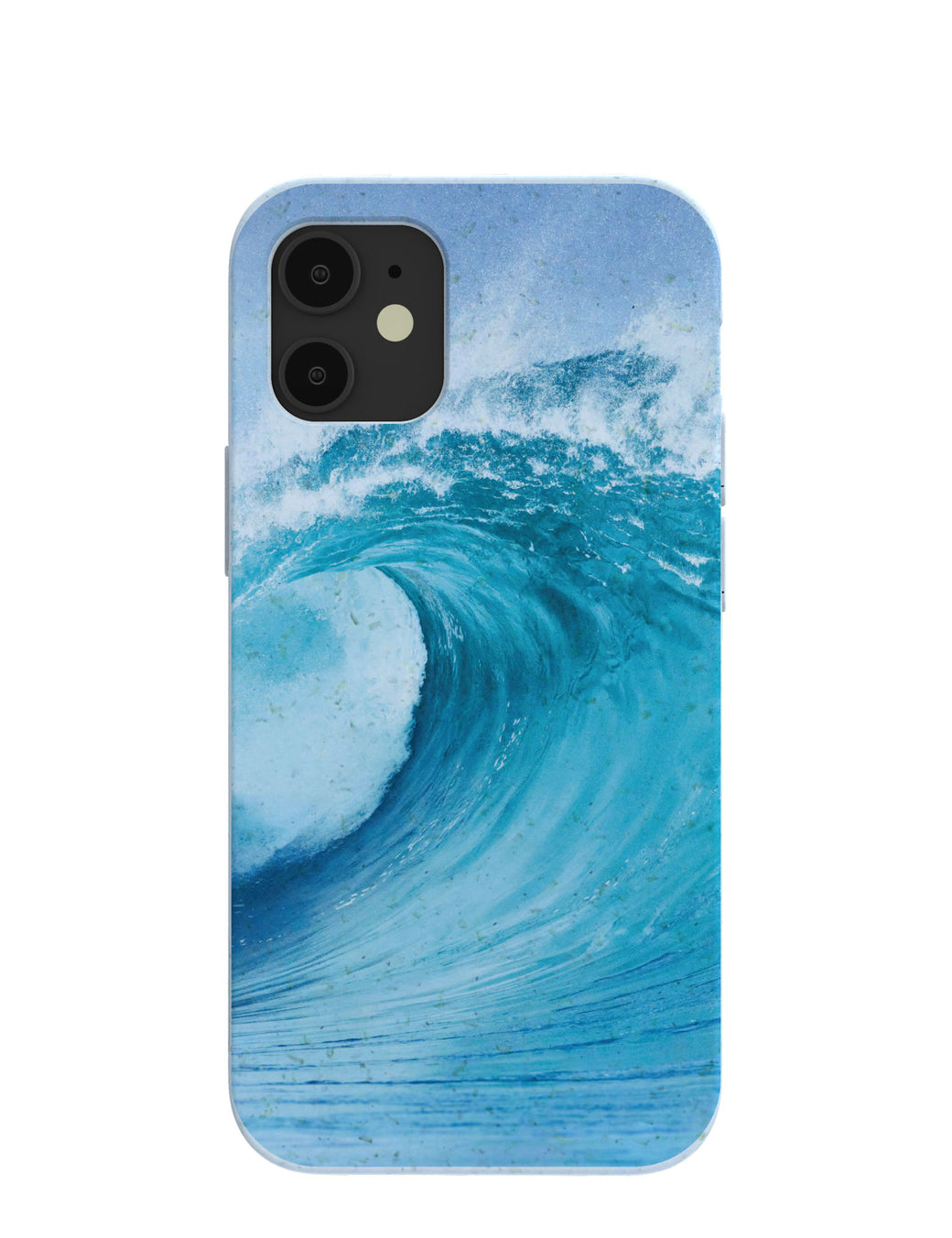 Powder Blue Big Wave iPhone 12 Mini Case