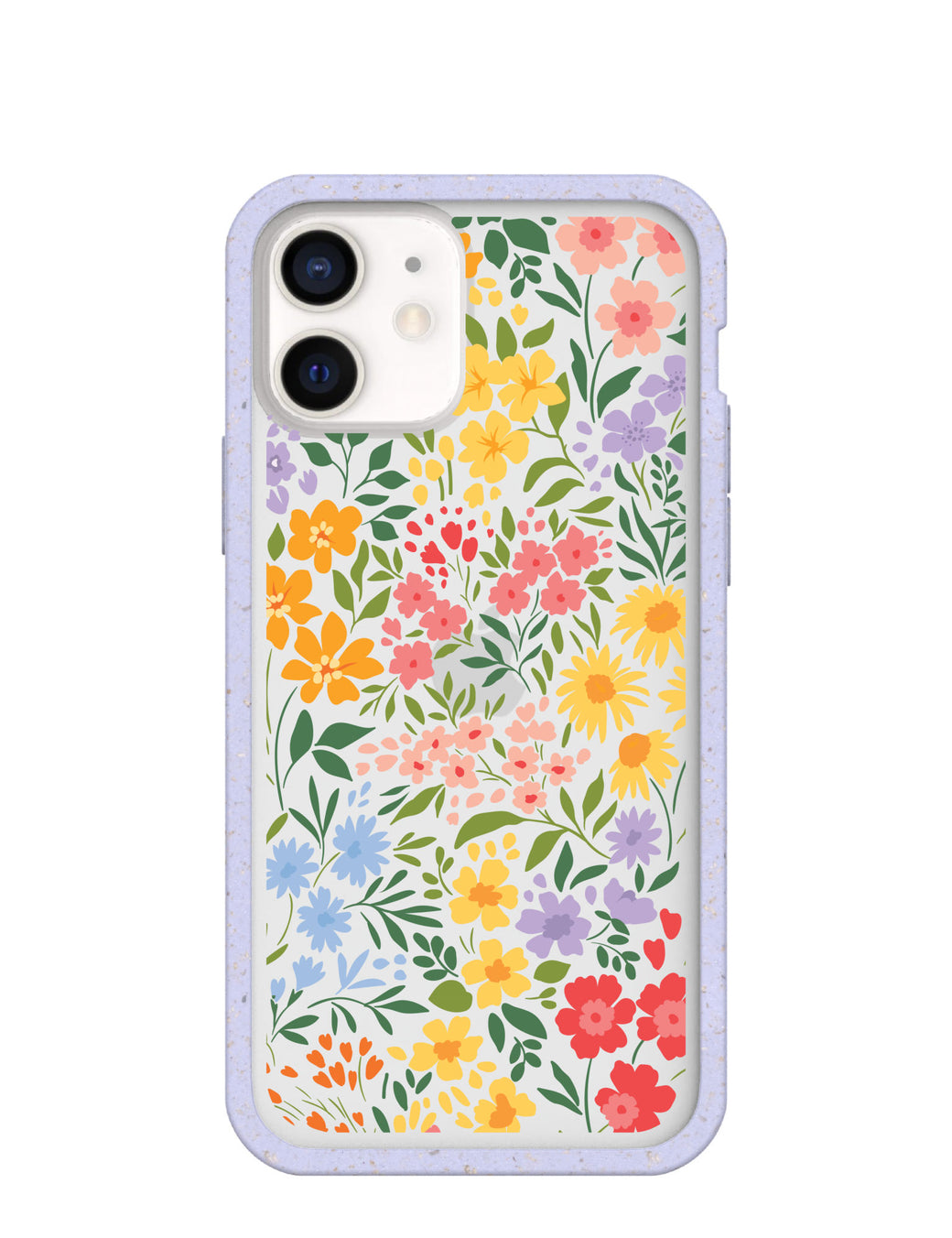Clear Blooming Wild iPhone 12/ iPhone 12 Pro Case With Lavender Ridge