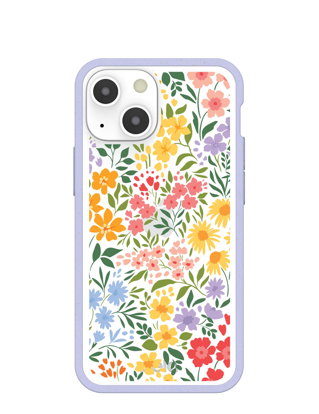 Clear Blooming Wild iPhone 13 Mini Case With Lavender Ridge