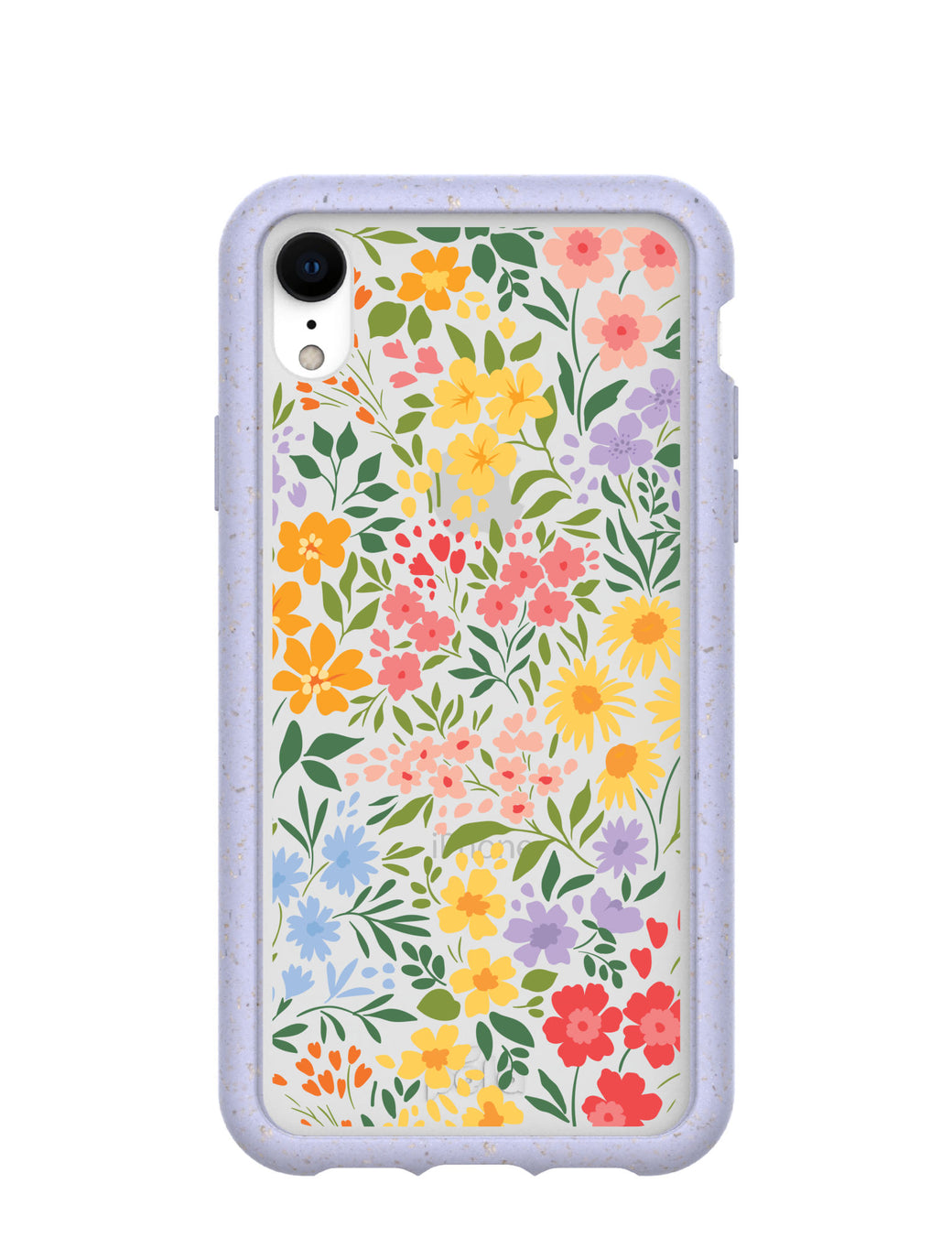 Clear Blooming Wild iPhone XR Case With Lavender Ridge