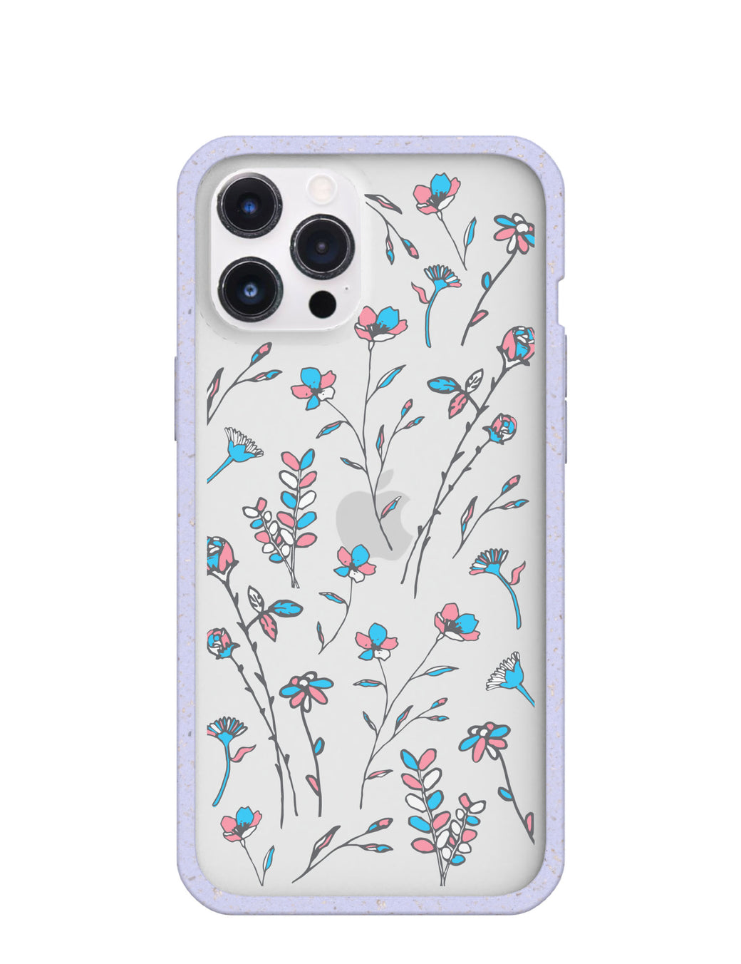 Clear Bloom iPhone 12 Pro Max Case With Lavender Ridge