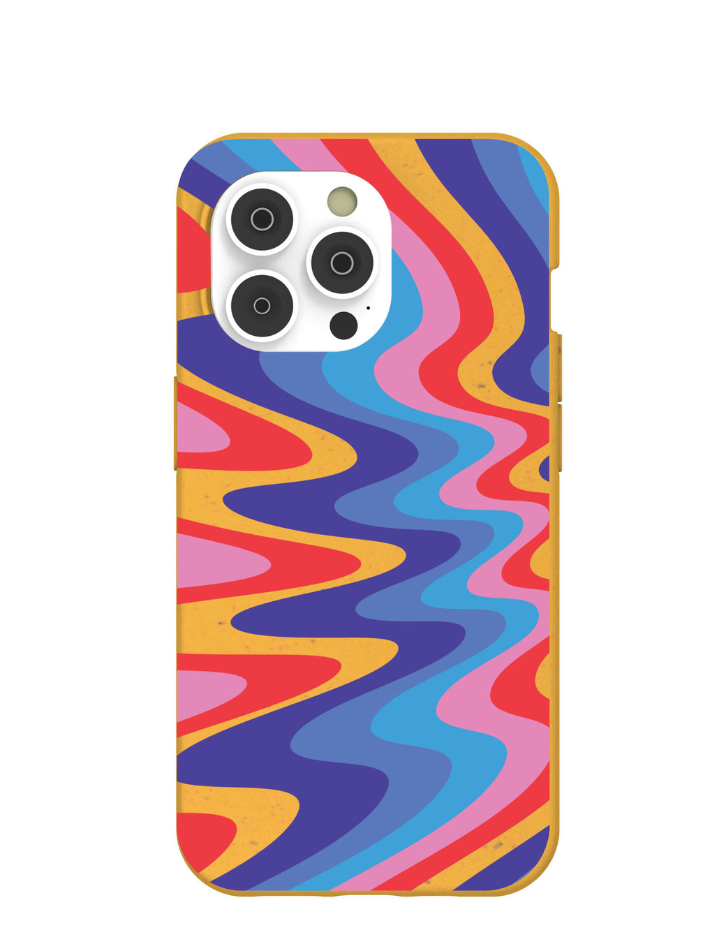 Honey Bold Vibrations iPhone 14 Pro Case with MagSafe Module