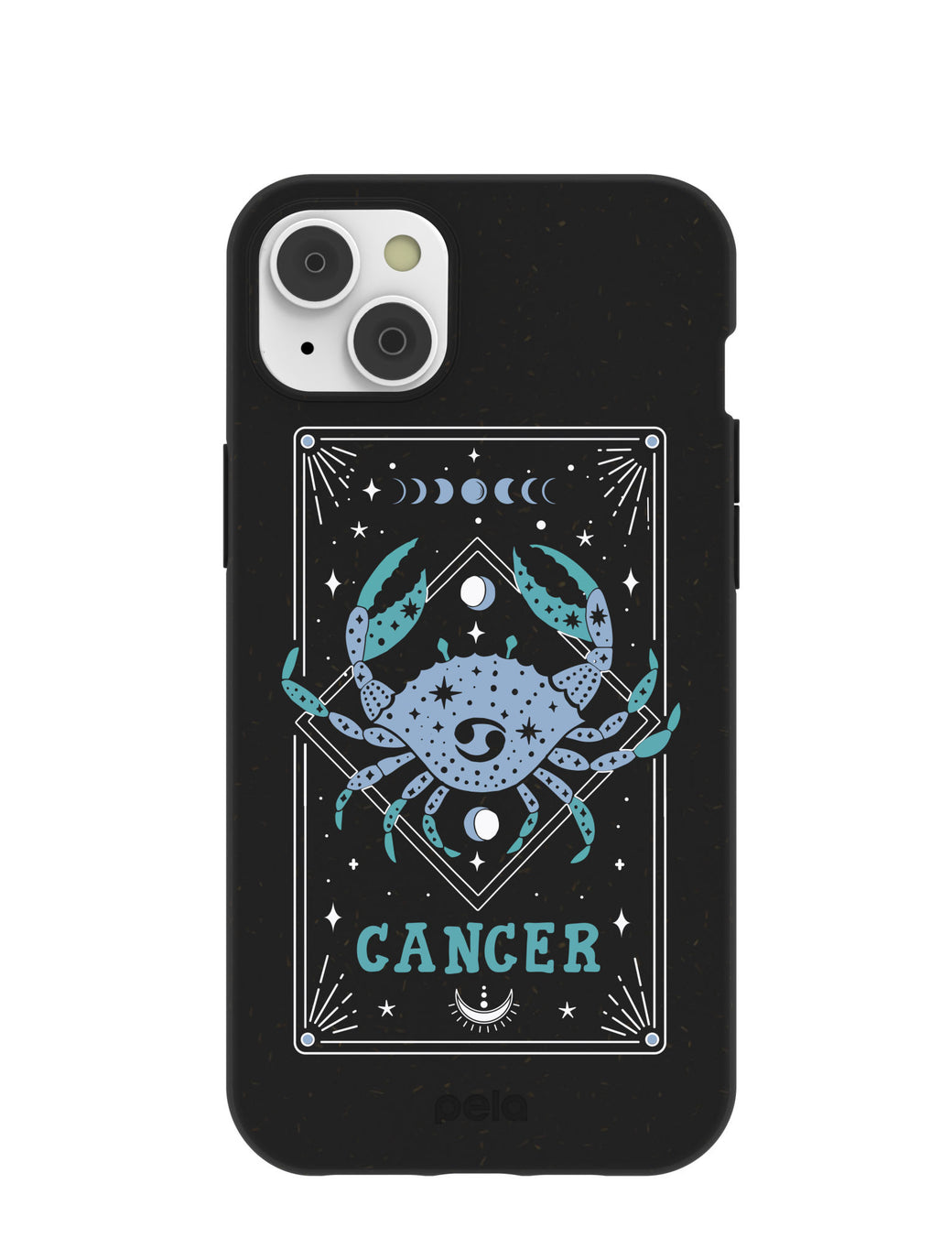 Black Cancer iPhone 14 Plus Case with MagSafe Module