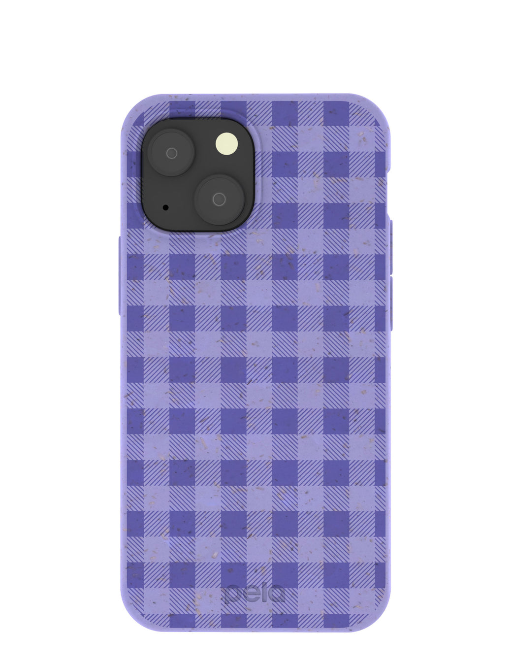 Lavender Checkered iPhone 13 Mini Case