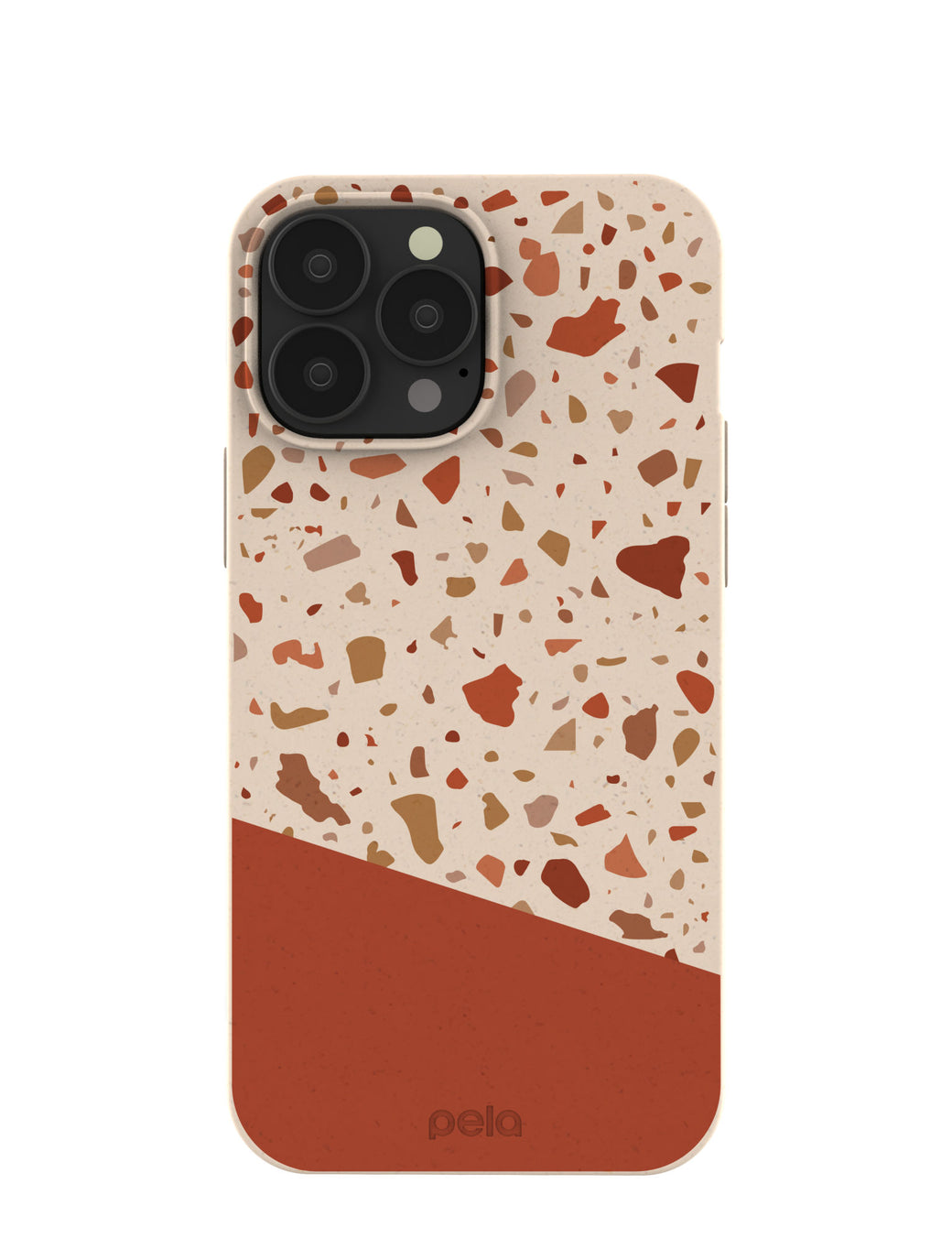 Seashell Clay Terrazzo iPhone 13 Pro Max Case