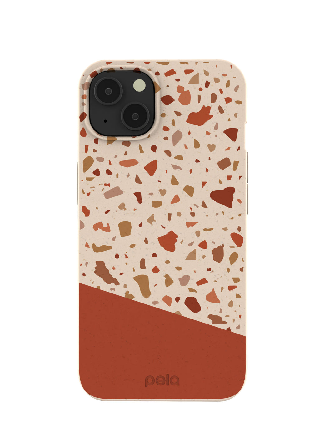 Seashell Clay Terrazzo iPhone 13 Case