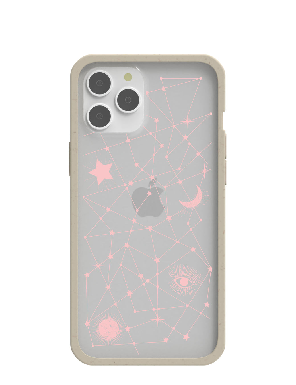 Clear Cosmic Wonder iPhone 12 Pro Max Case With London Fog Ridge