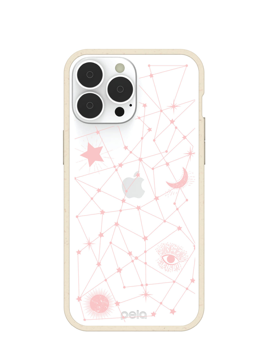 Clear Cosmic Wonder iPhone 13 Pro Max Case With London Fog Ridge