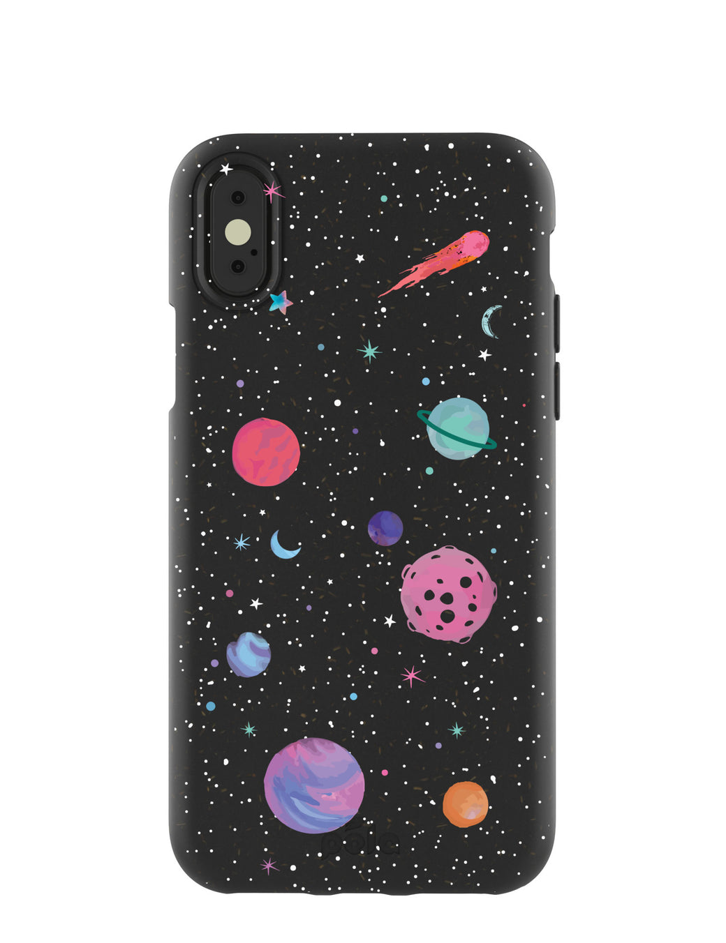 Black Cosmos iPhone X Case