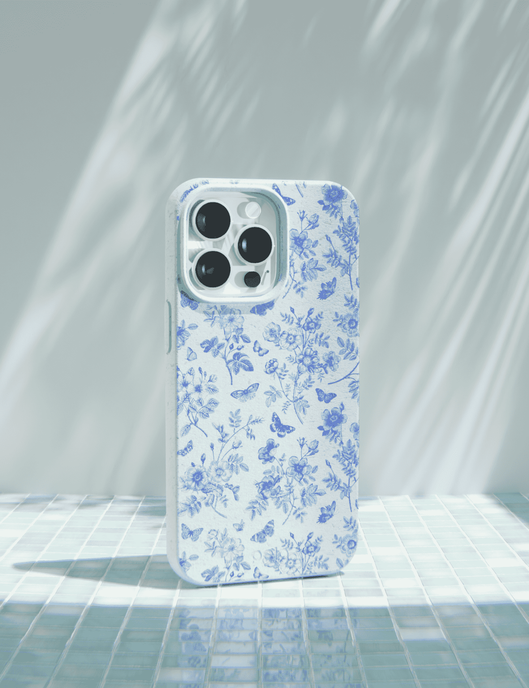 Powder Blue Porcelain iPhone 6/6s/7/8/SE Case