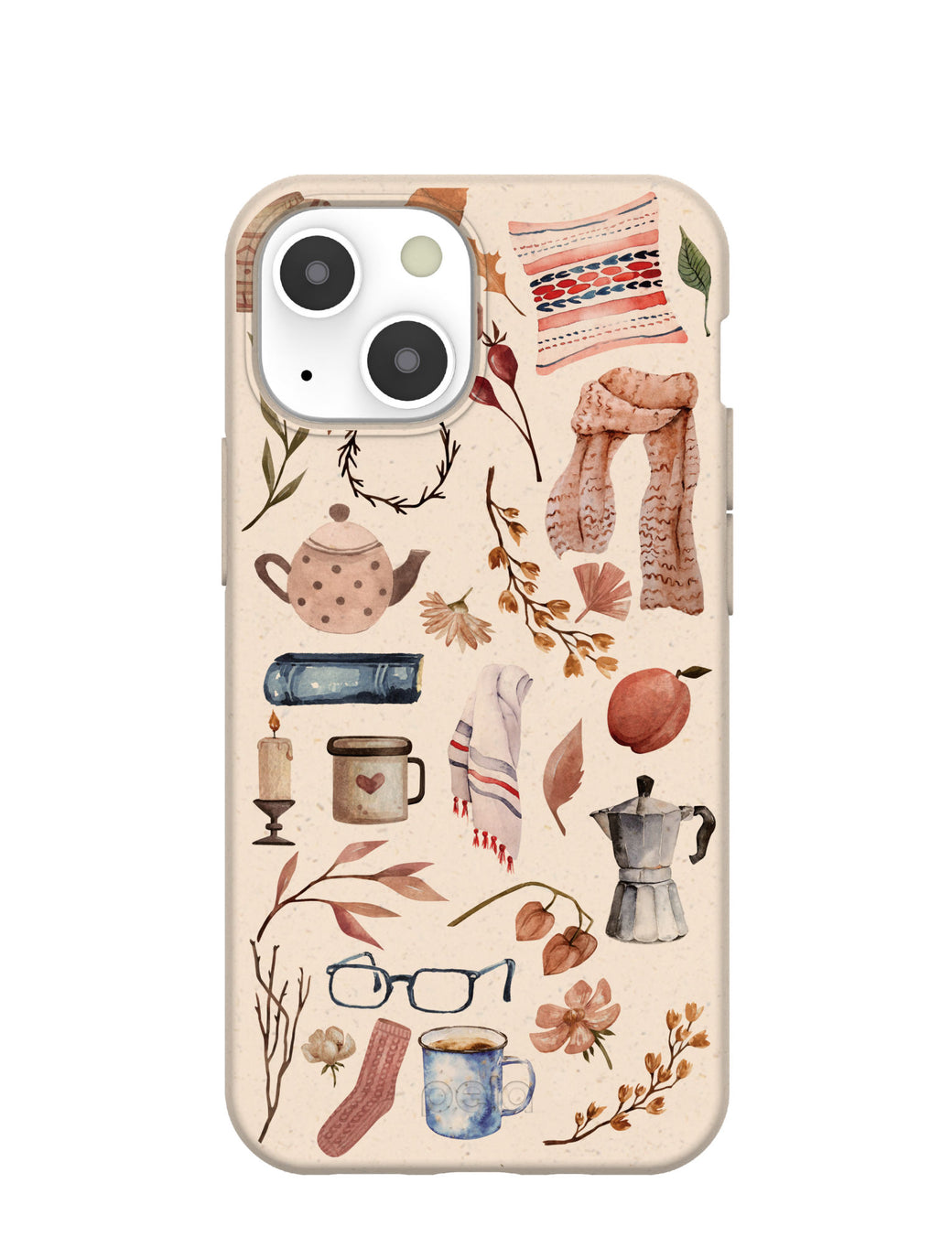Seashell Creature Comforts iPhone 13 Mini Case