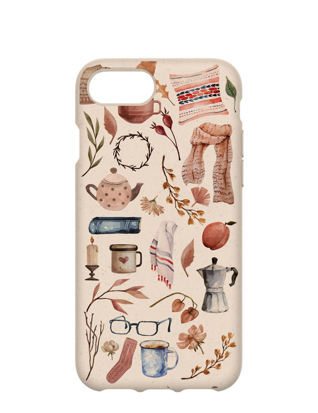 Seashell Creature Comforts iPhone 6/6s/7/8/SE Case