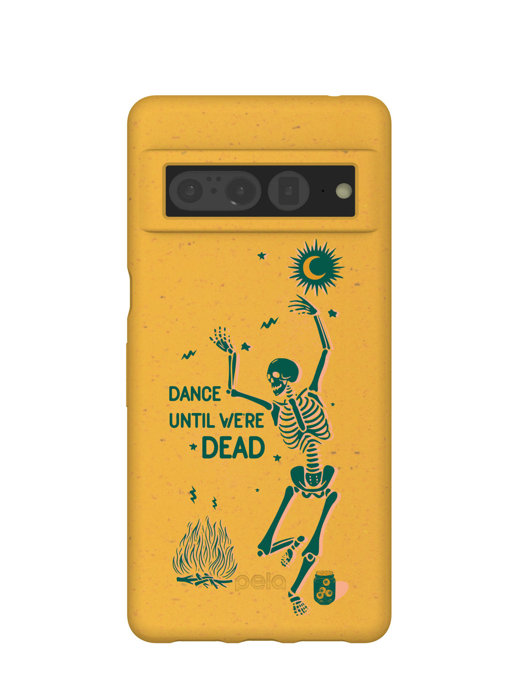 Honey Dancing Skeleton Google Pixel 7 Pro Case