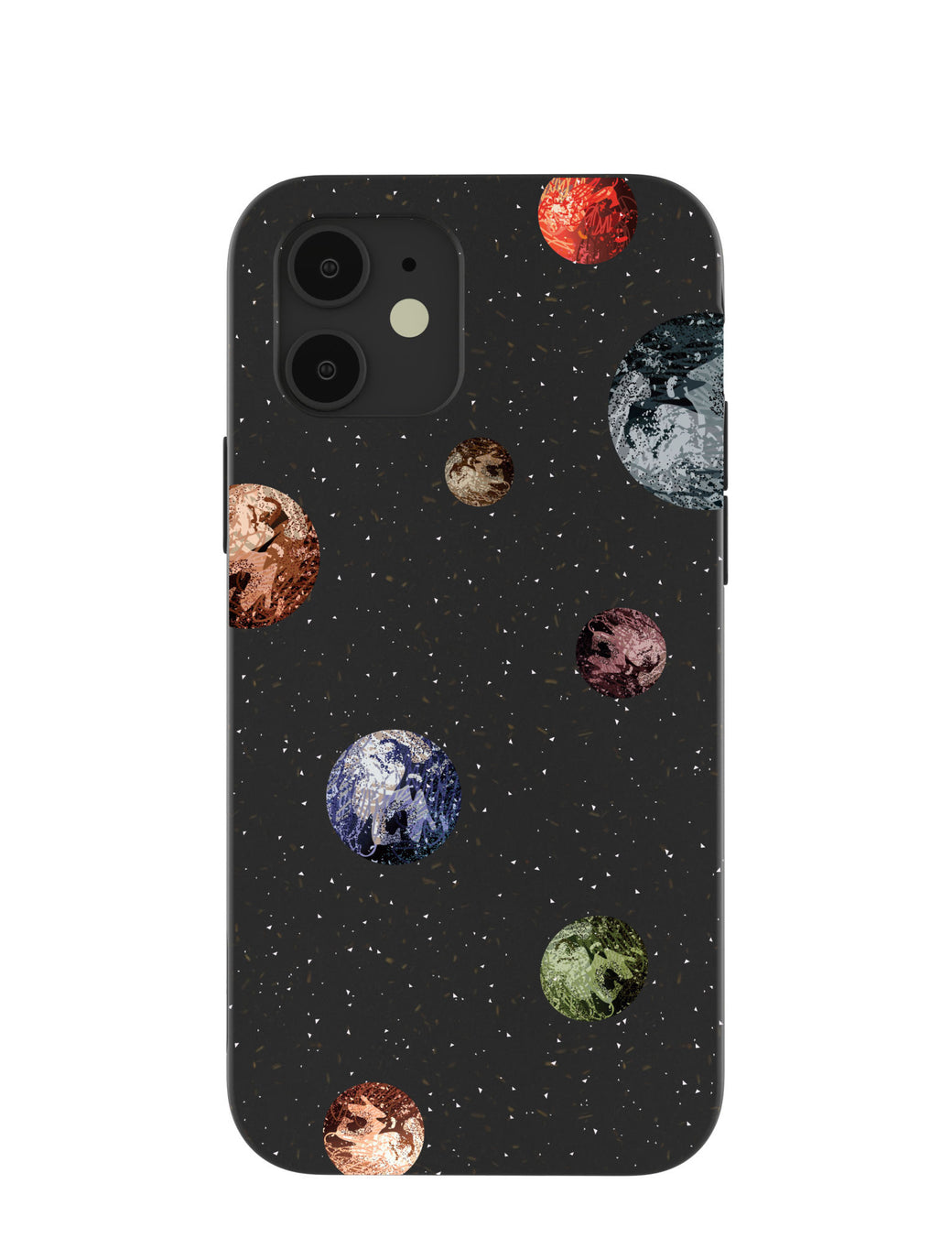 Black Deep Space iPhone 12/ iPhone 12 Pro Case