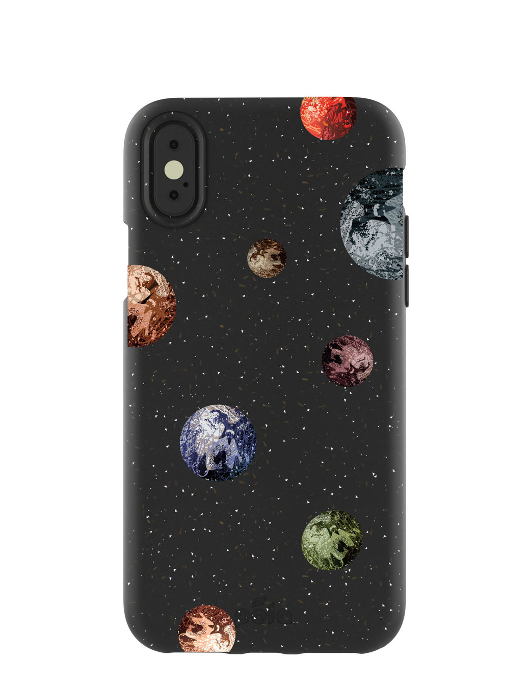 Black Deep Space iPhone X Case