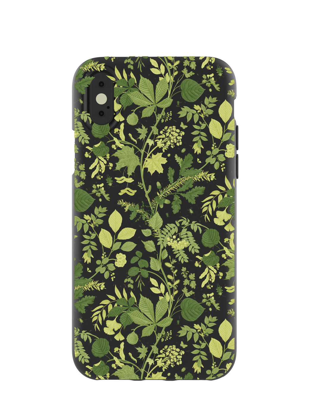 Black Evergreen iPhone X Case