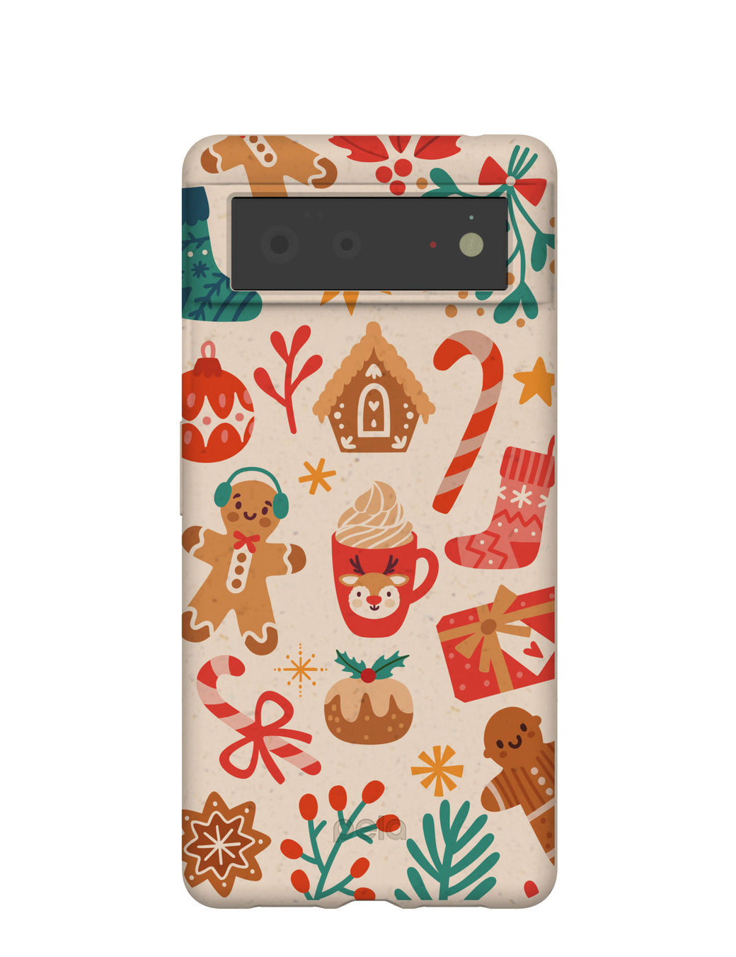 Seashell Festive AF Google Pixel 6 Case