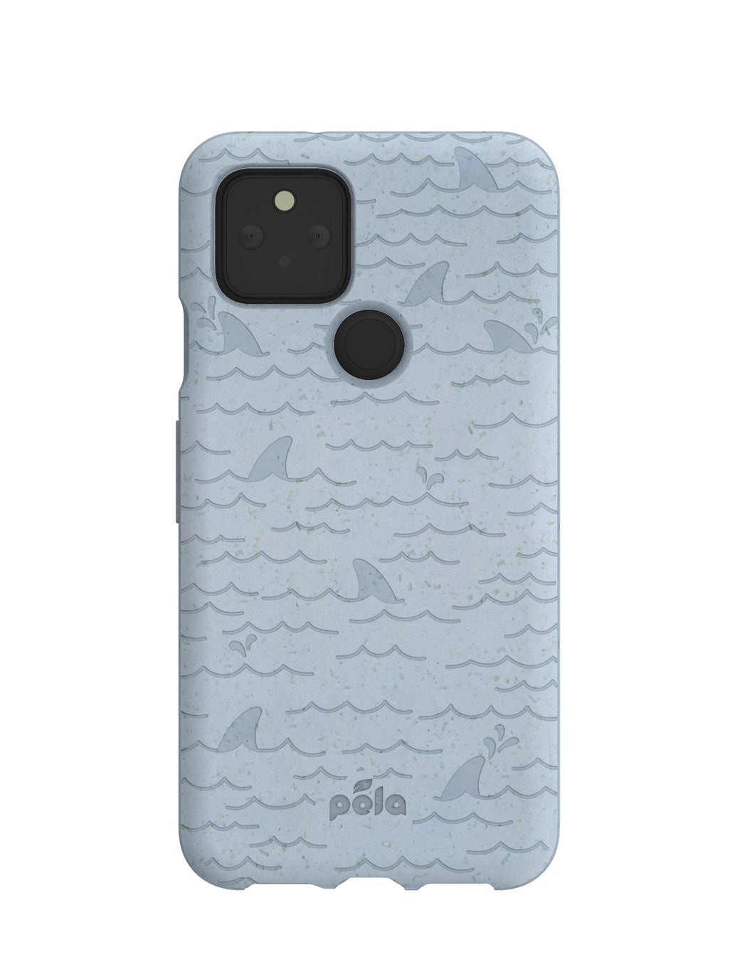 Powder Blue Fin Google Pixel 5 Case