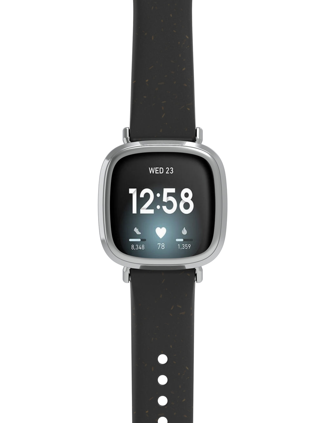Black Fitbit Sense and Versa 3 Strap