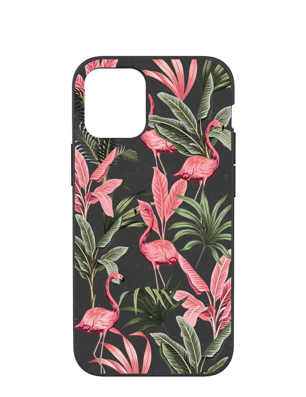 Black Flamingo Party iPhone 12 Mini Case