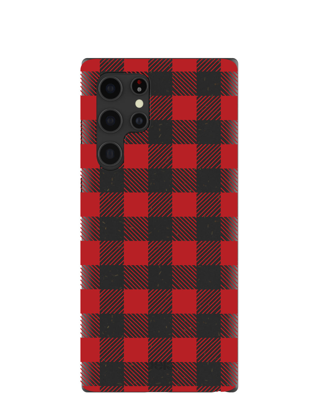 Black Flannel Samsung Galaxy S22 Ultra Case