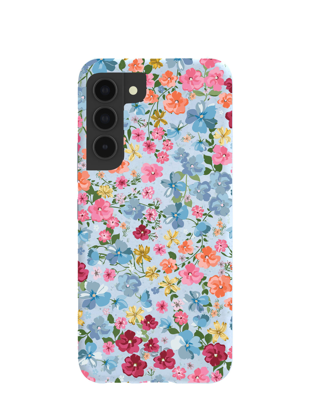 Powder Blue Fleurs Samsung Galaxy S22 Case