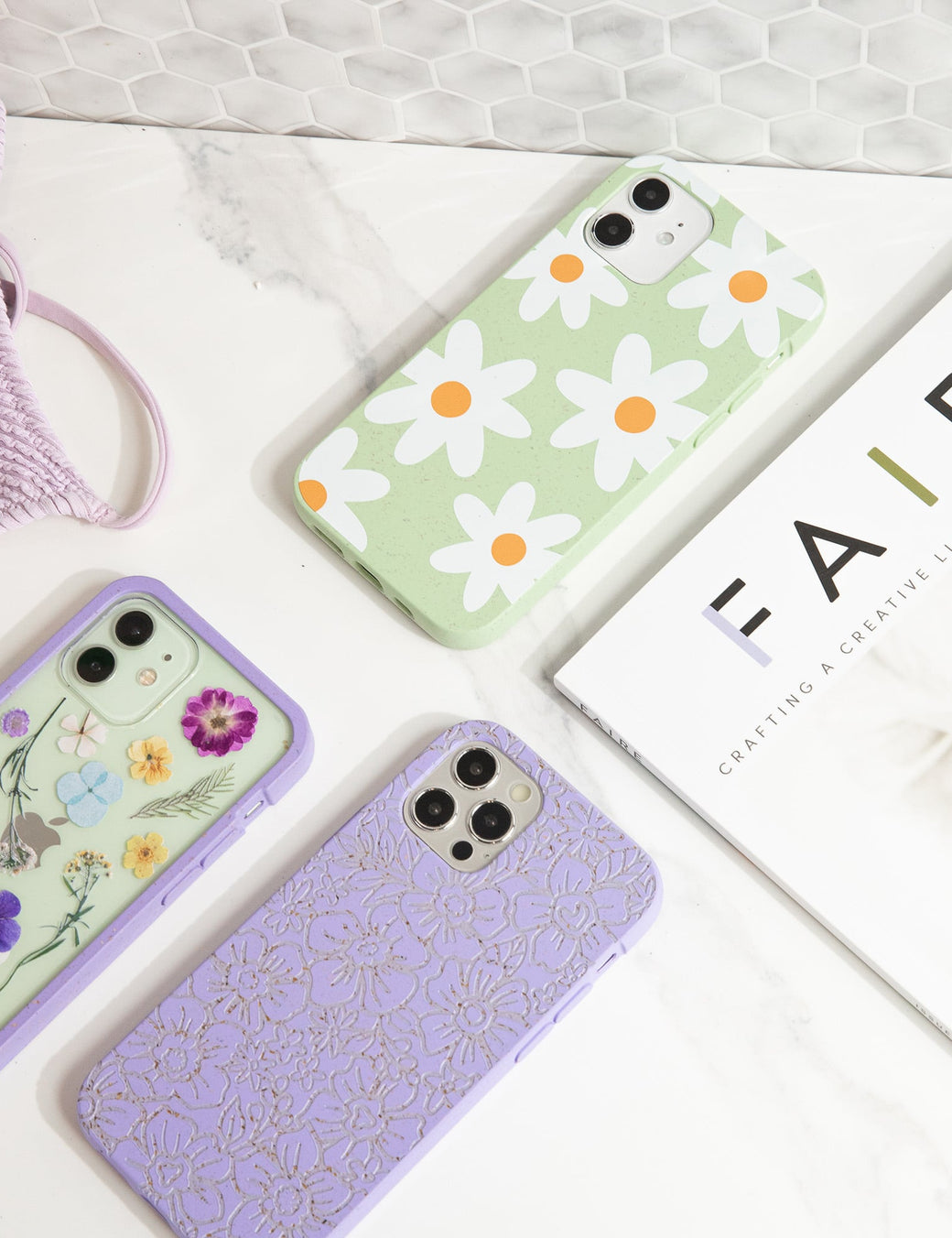 Lavender Flowerbed iPhone 11 Case
