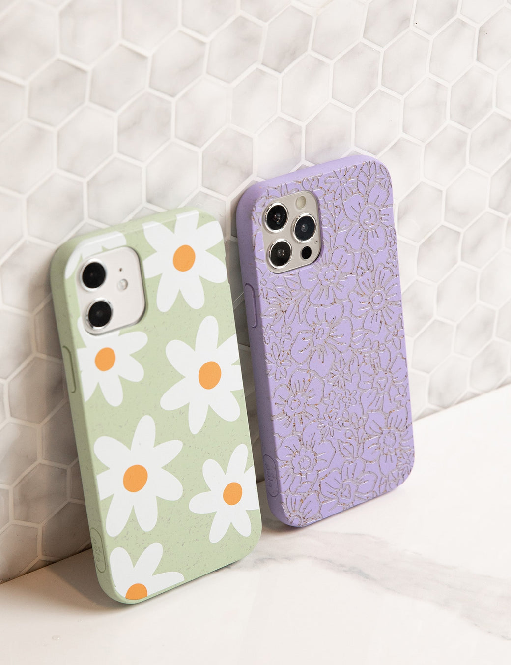 Sage Green Daisy iPhone 13 Pro Case