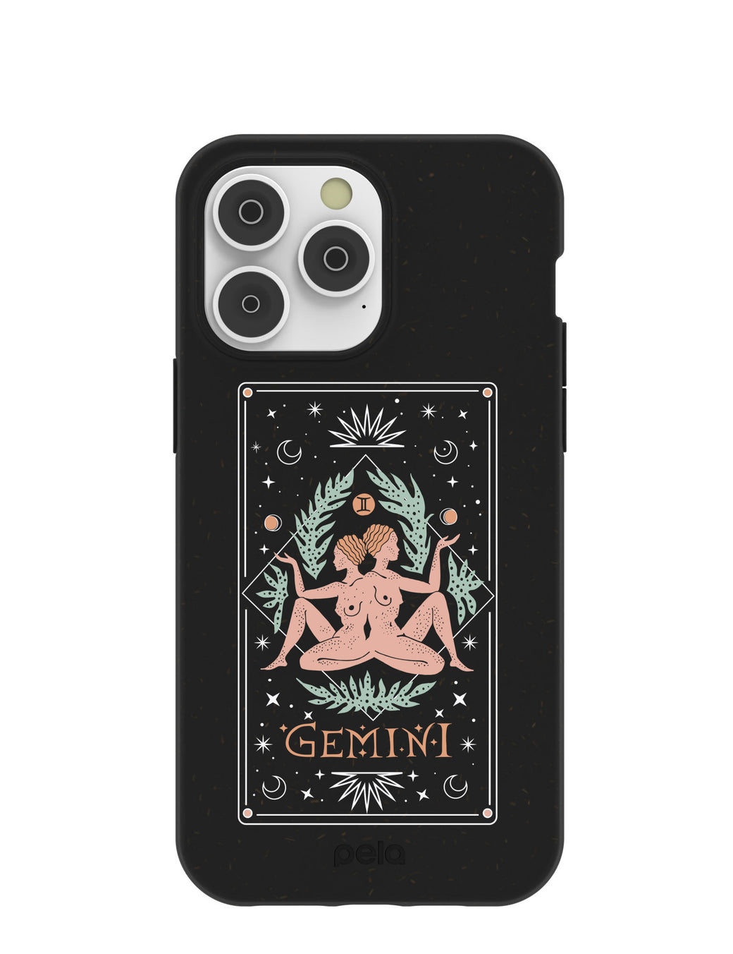 Black Gemini iPhone 14 Pro Max Case with MagSafe Module