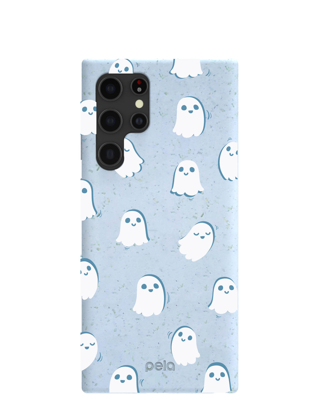 Powder Blue Ghostly Samsung Galaxy S22 Ultra Case