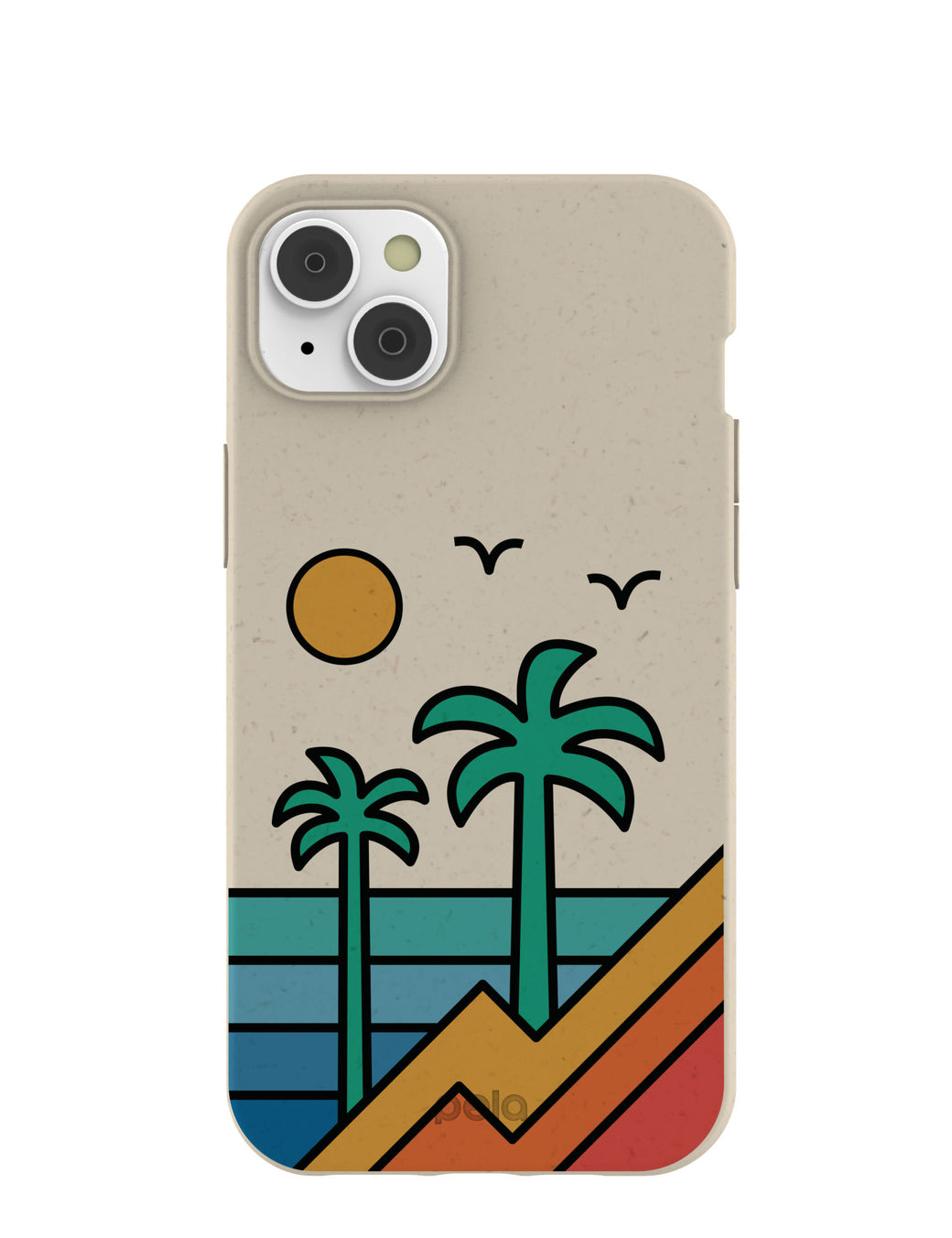 London Fog Greetings From Paradise iPhone 14 Plus Case with MagSafe Module