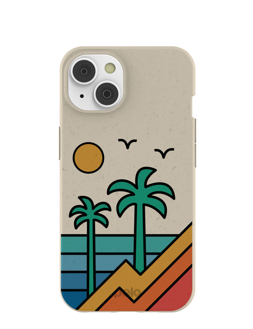 London Fog Greetings From Paradise iPhone 14 Case with MagSafe Module