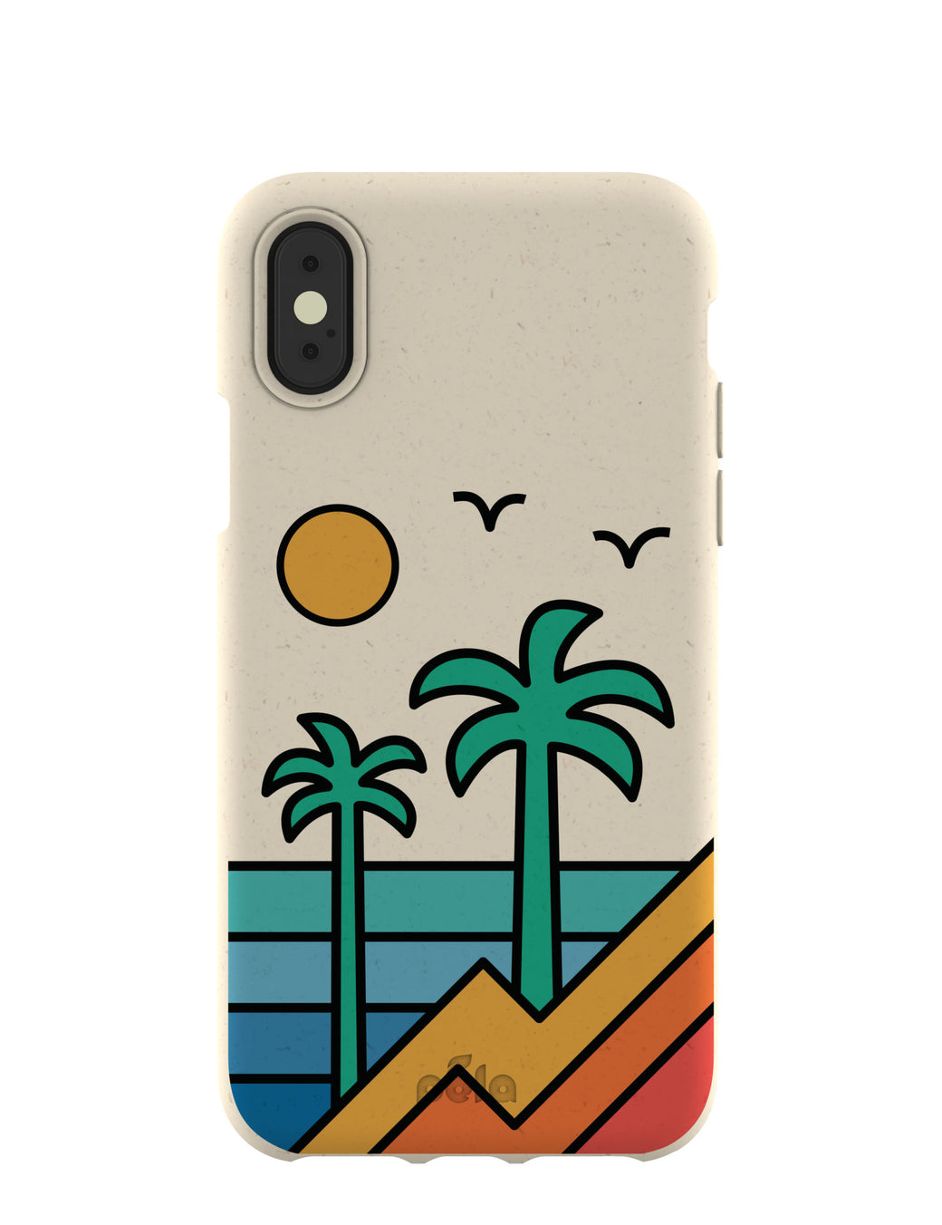 London Fog Greetings From Paradise iPhone X Case