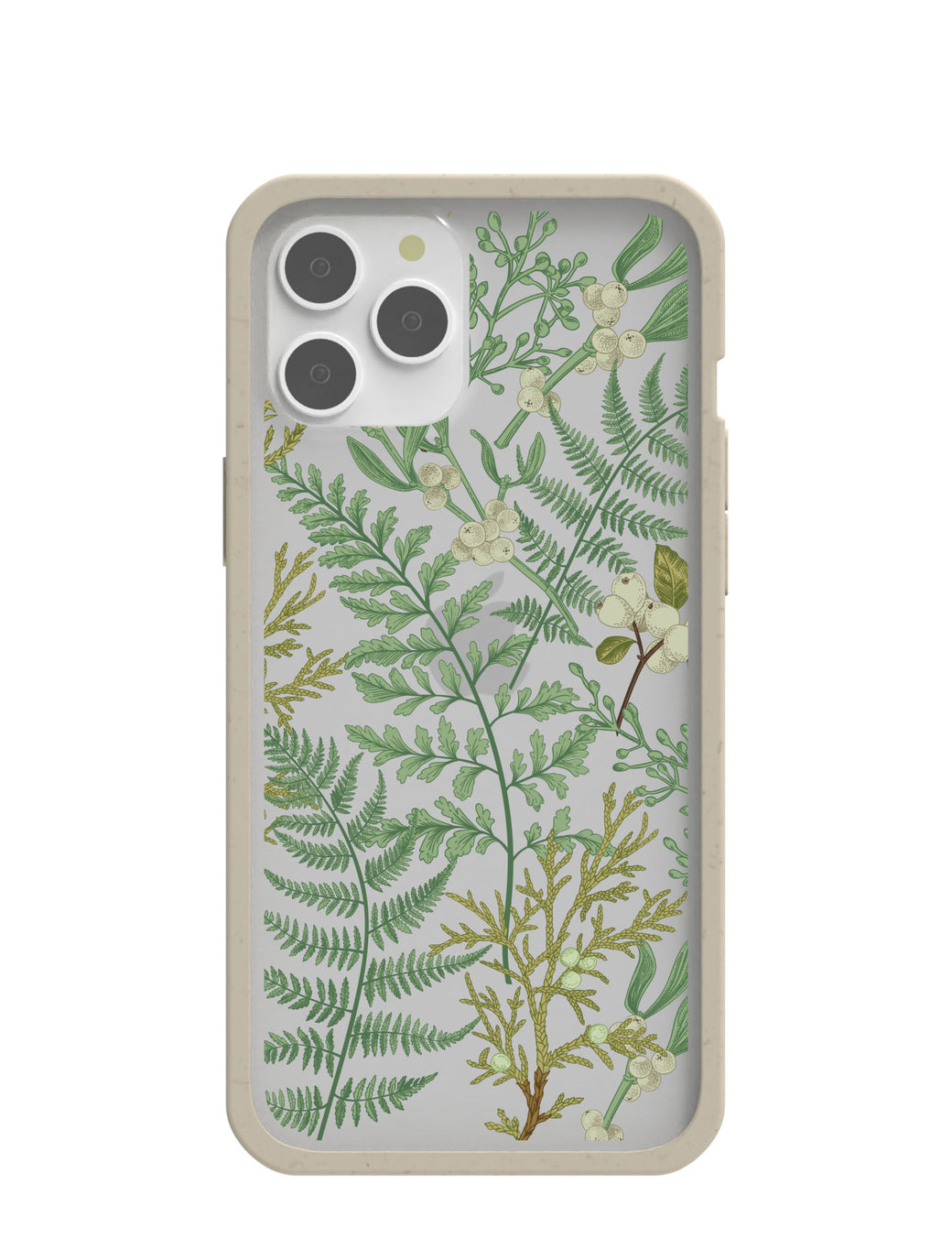 Clear Herbarium iPhone 12 Pro Max Case With London Fog Ridge