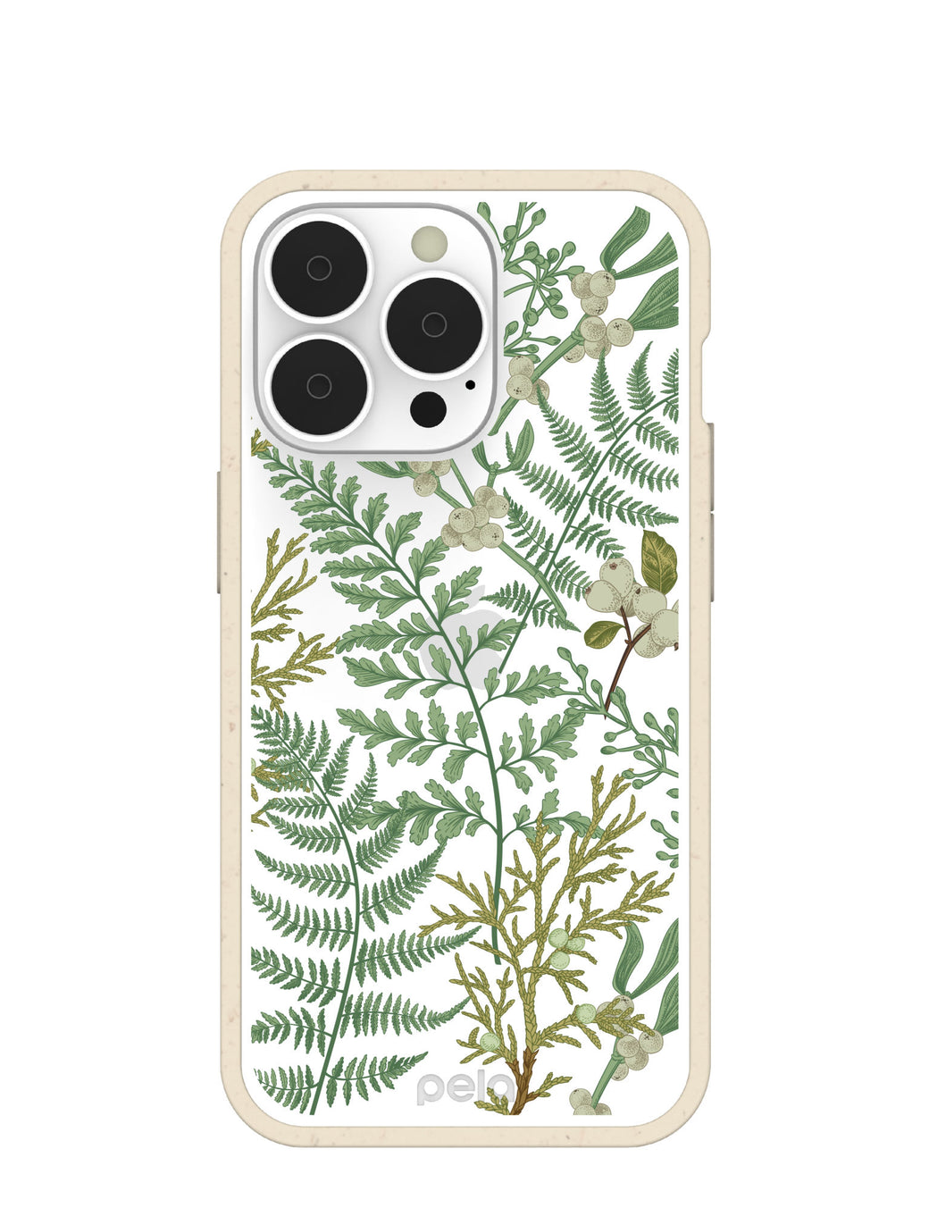 Clear Herbarium iPhone 13 Pro Case With London Fog Ridge
