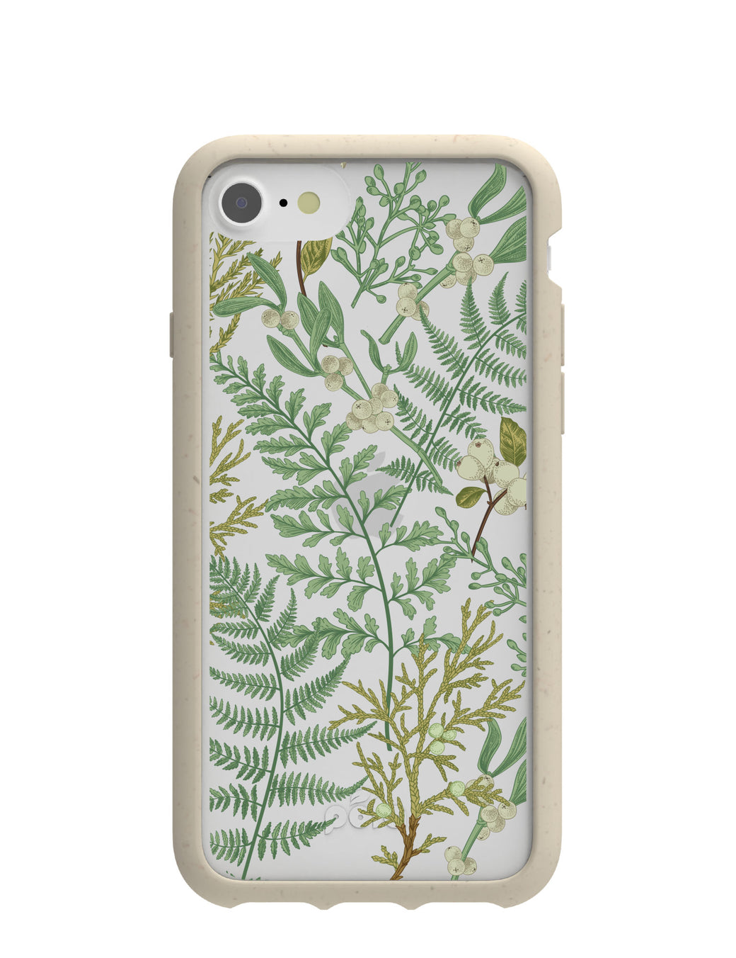 Clear Herbarium iPhone 6/6s/7/8/SE Case With London Fog Ridge
