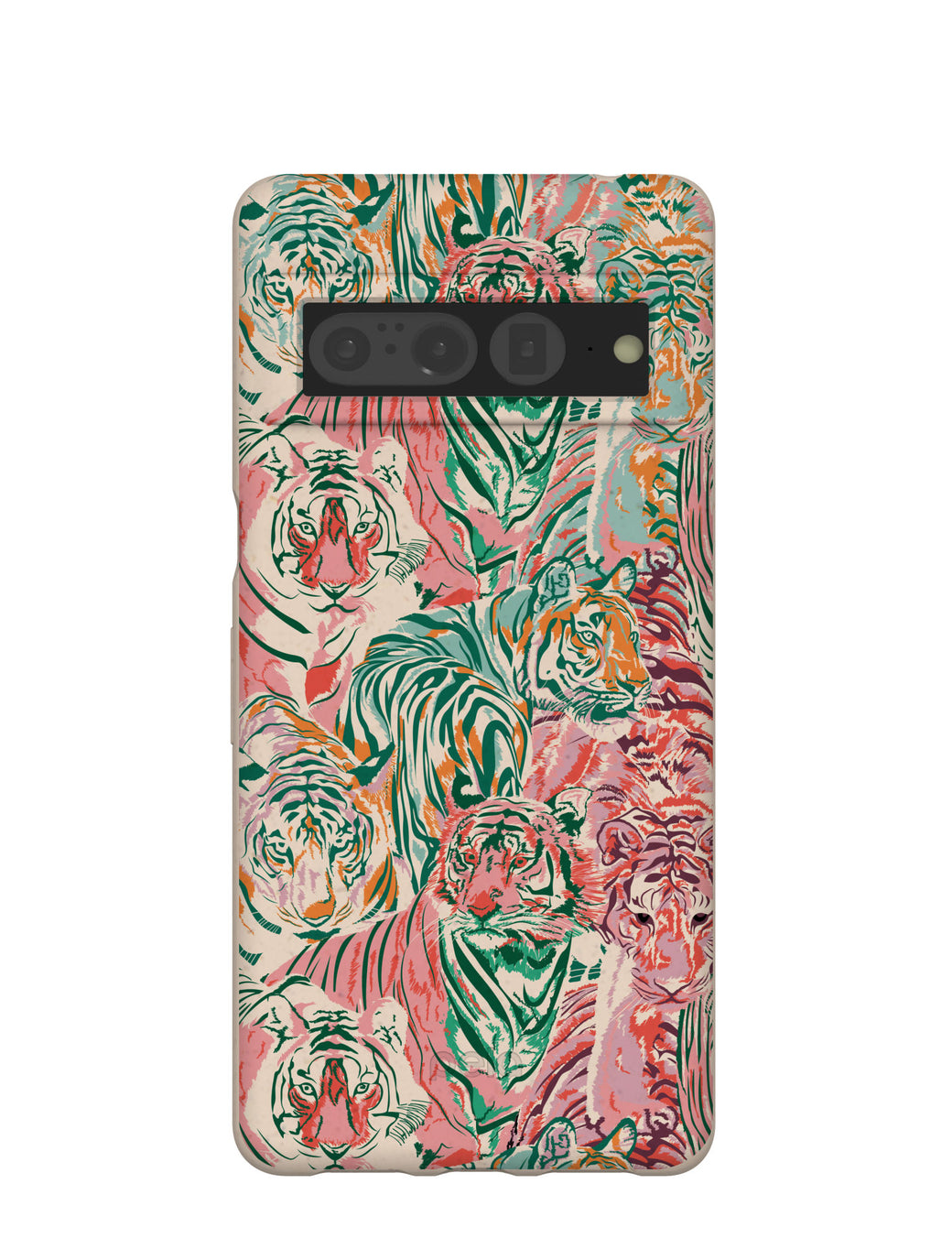 Seashell Hidden Tigers Google Pixel 7 Pro Case