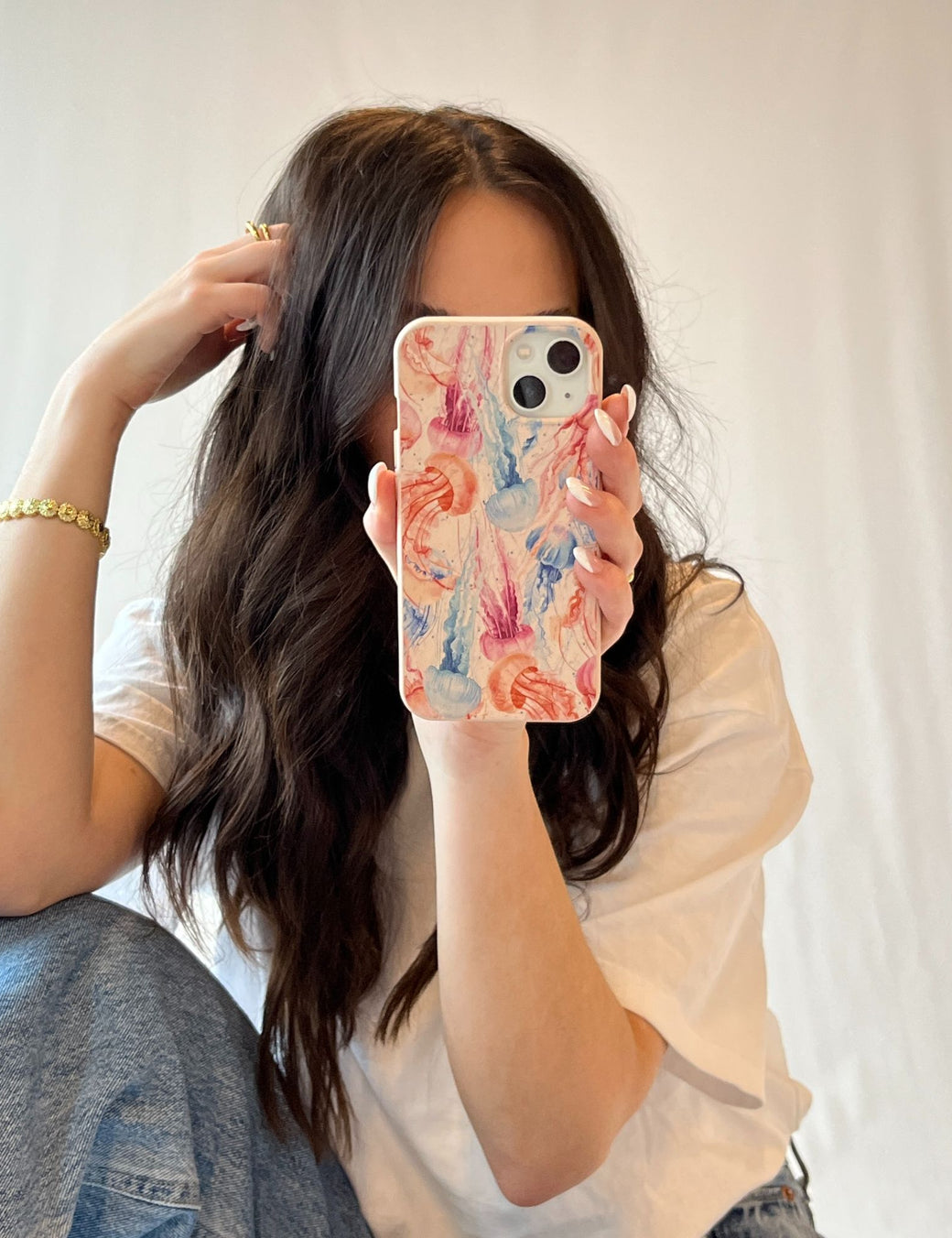 Seashell Jellyfish iPhone 6/6s/7/8/SE Case