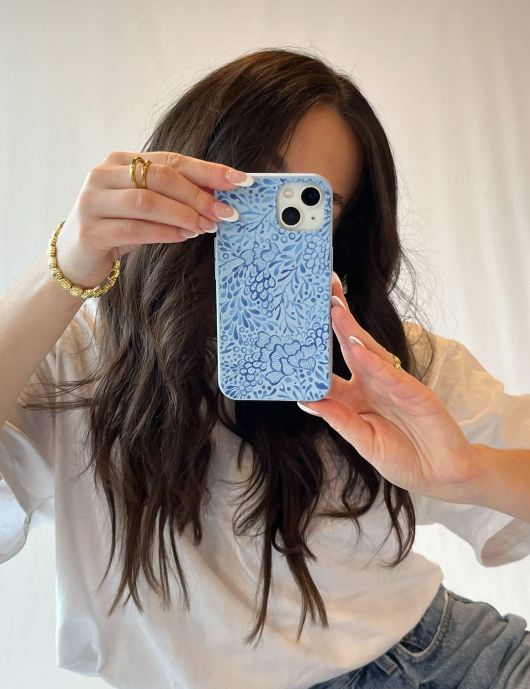 Powder Blue Reef iPhone XR Case