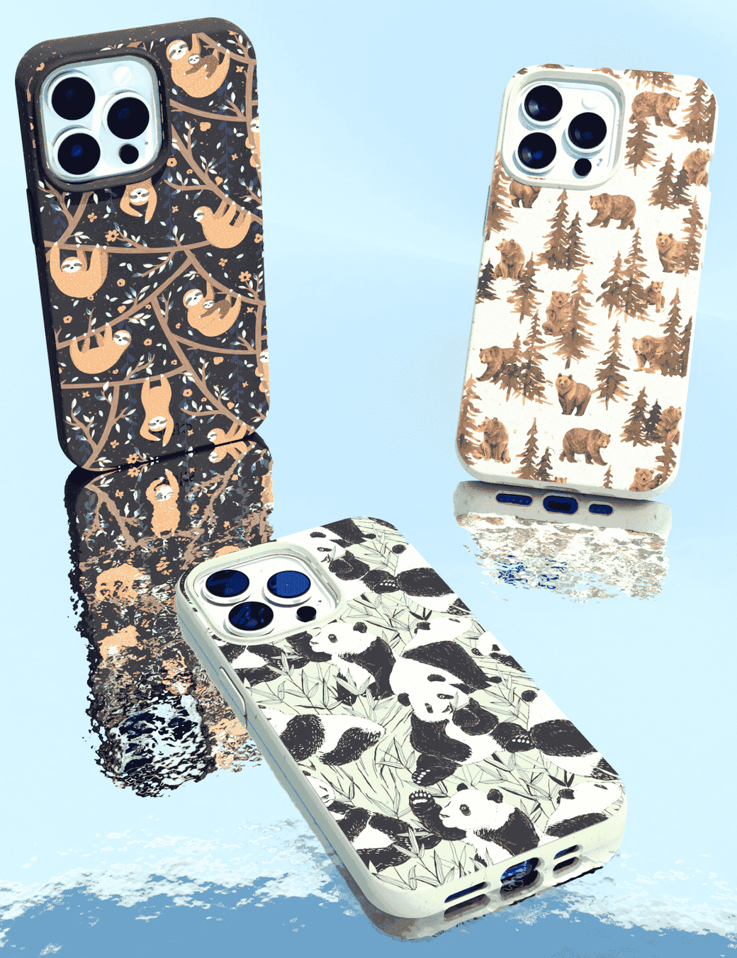 Sage Green Pandamonium iPhone 11 Pro Case