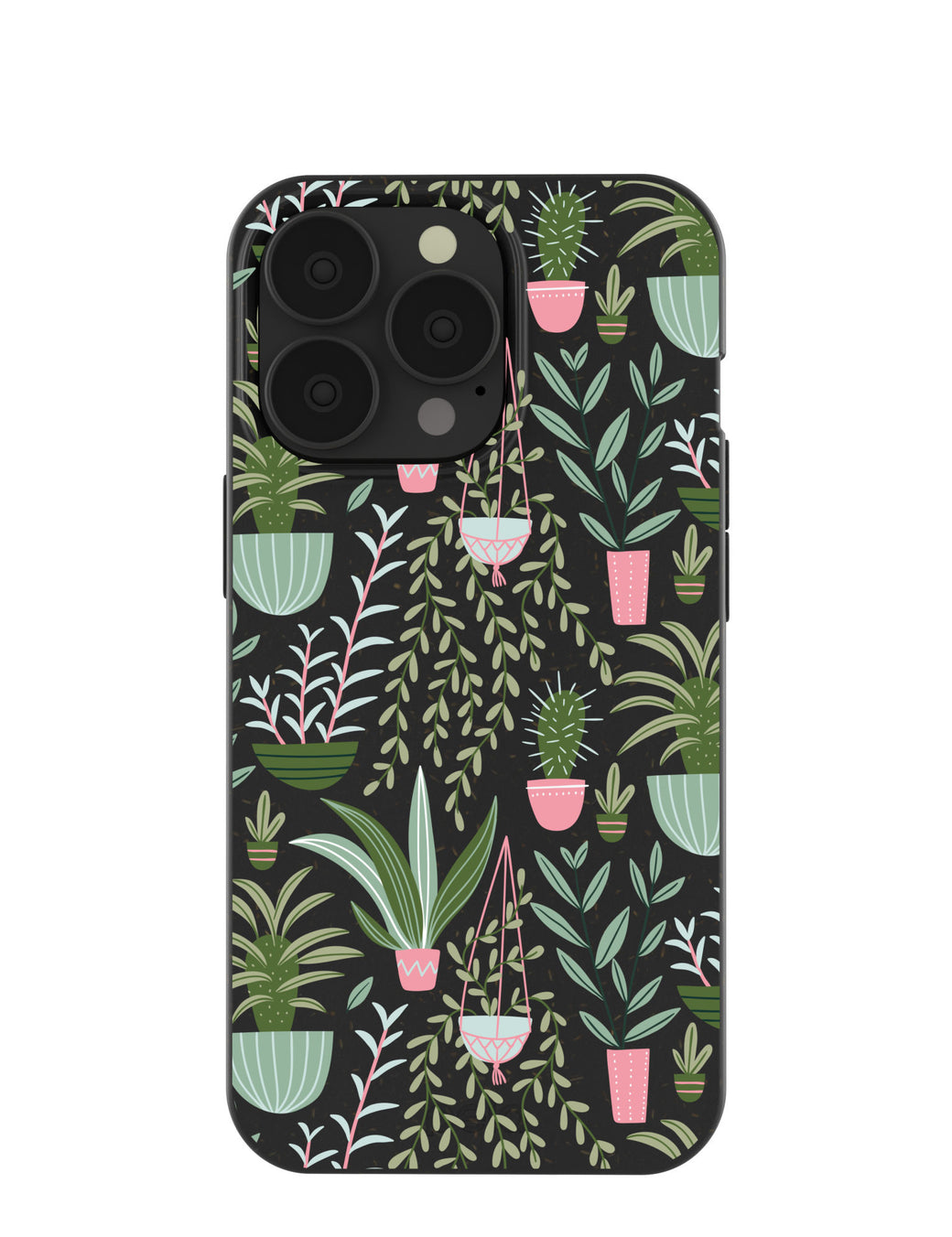 Black Indoor Garden iPhone 13 Pro Case