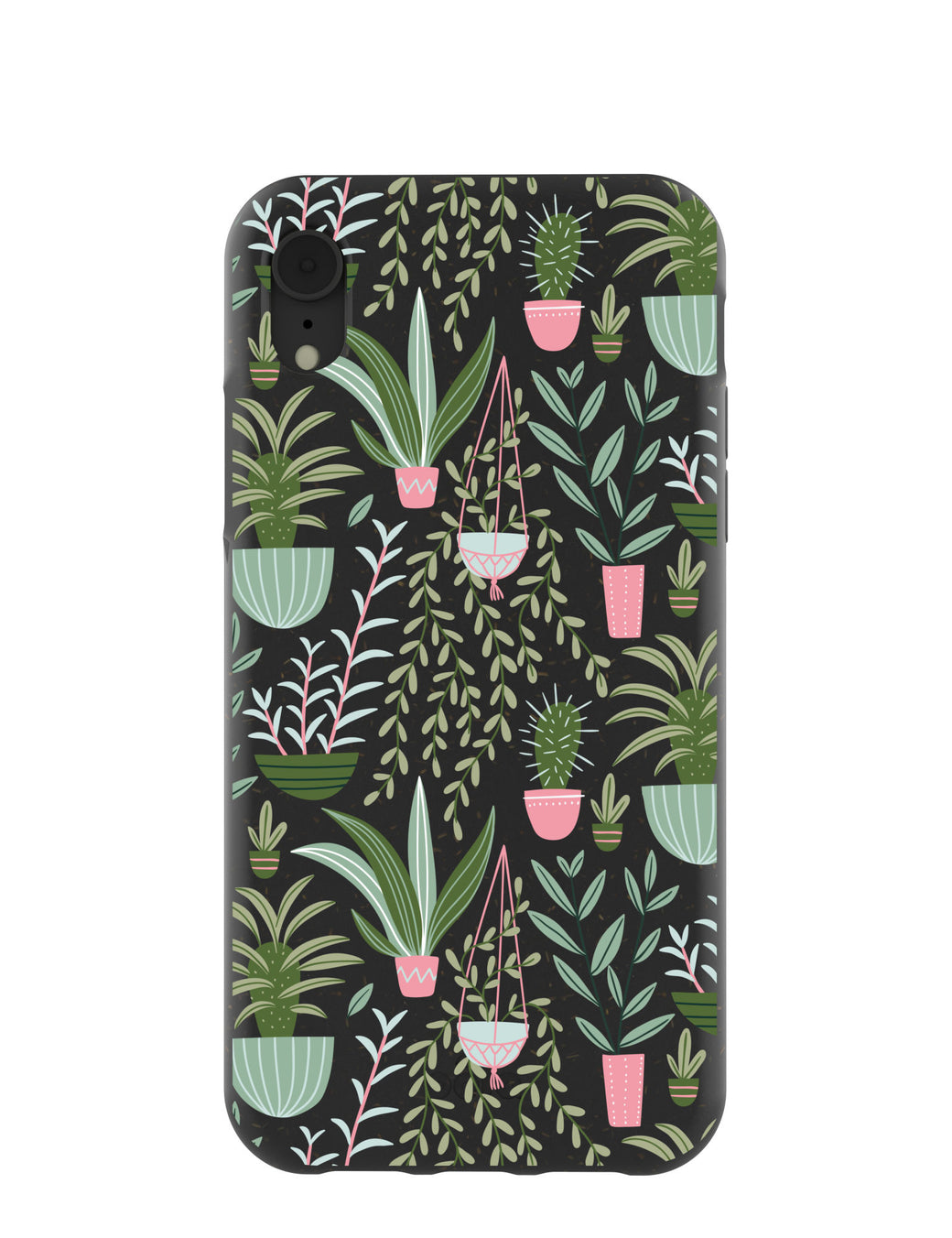 Black Indoor Garden iPhone XR Case