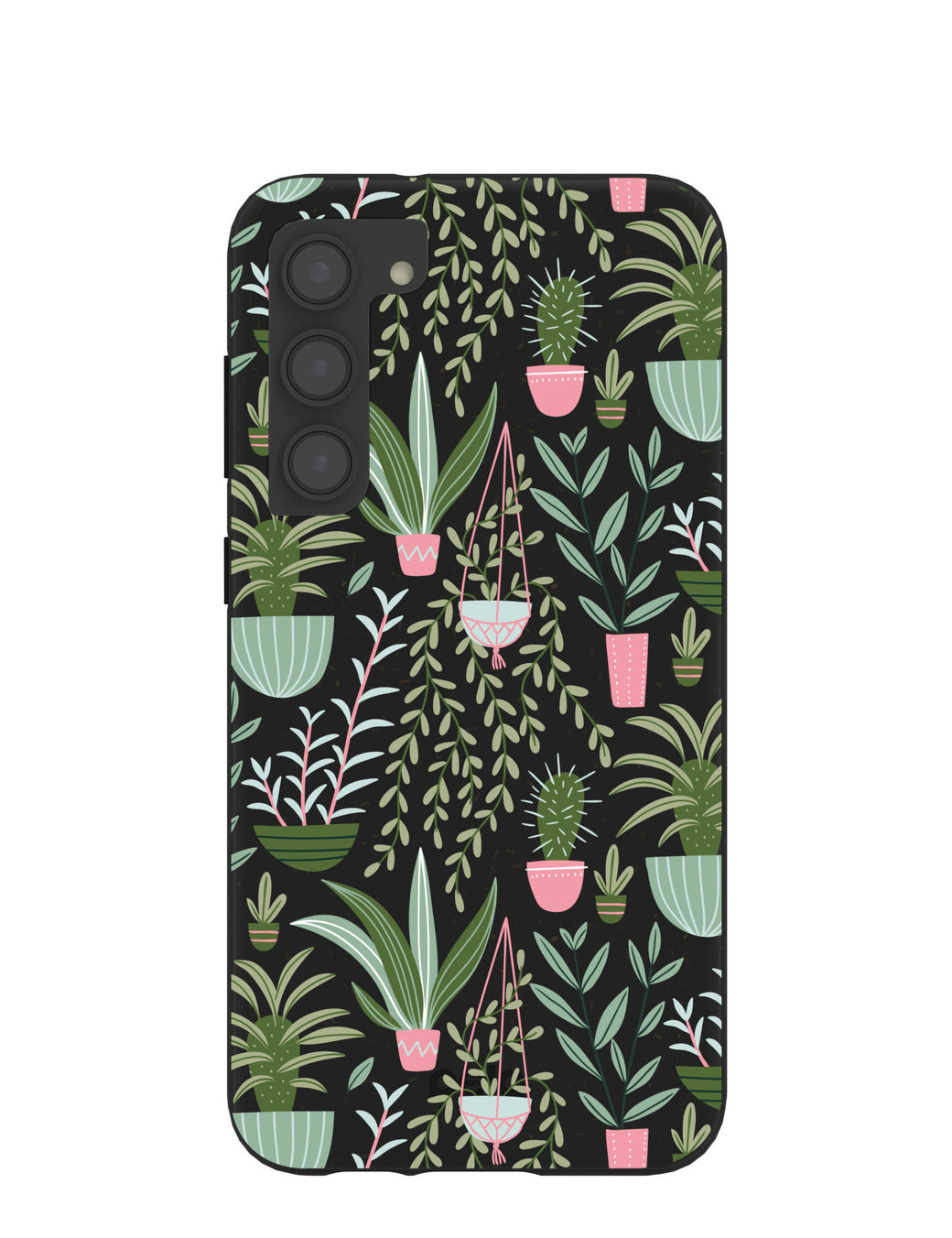 Black Indoor Garden Samsung Galaxy S23+(Plus) Case