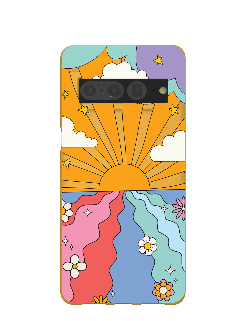Honey Into the Sunset Google Pixel 7 Pro Case